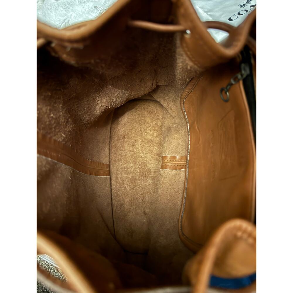Excellent condition vintage coach British tan bucket bag - Picture 8 of 8